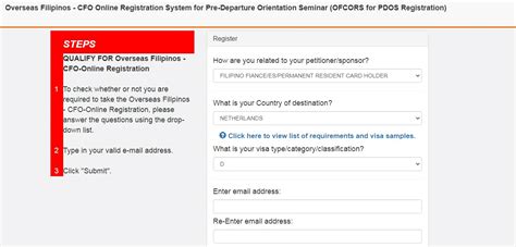 cfo clark pampanga open|steps to secure an appointment and register online.